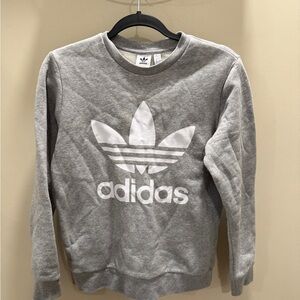 Adidas Grey Crewneck